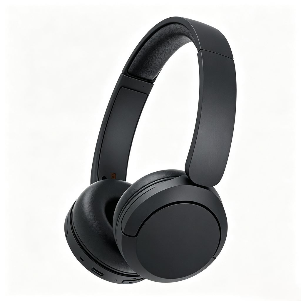 Lightweight On‑Ear Bluetooth Headphones Multipoint Swivel Foldable Design